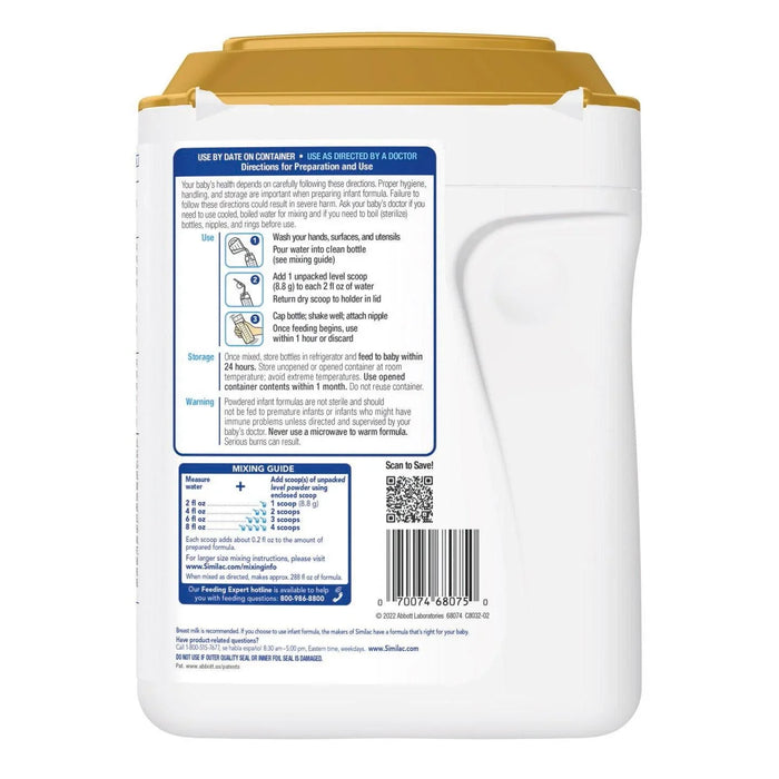Similac 360 Total Care Sensitive Non-GMO Infant Formula Powder - ShopUSA - Kenya