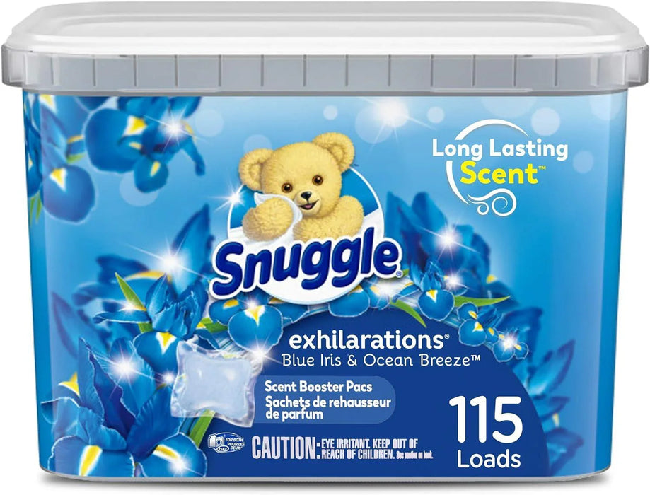 Snuggle Scent Boosters Pacs, Blue Iris & Ocean Breeze 115 ct. - ShopUSA - Kenya