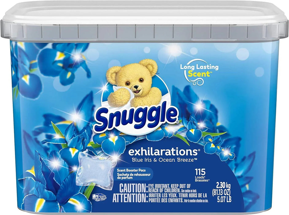 Snuggle Scent Boosters Pacs, Blue Iris & Ocean Breeze 115 ct. - ShopUSA - Kenya