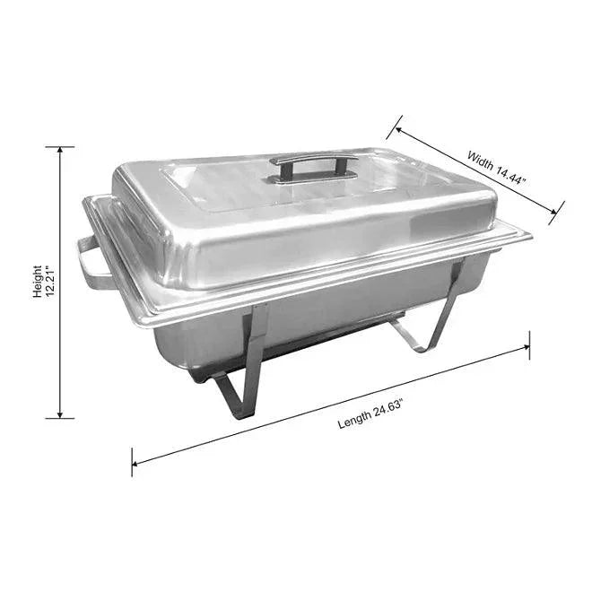 Stainless Steel Royal Chafing Dish (8 qt.) - Commercial - ShopUSA - Kenya
