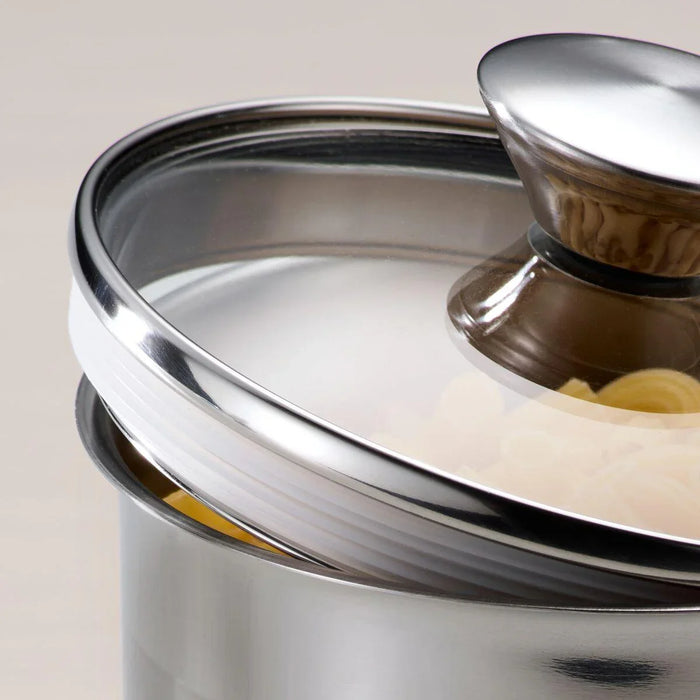 Tramontina 6 Pc Stainless Steel Covered Canister Set with Measuring Scoops - ShopUSA - Kenya