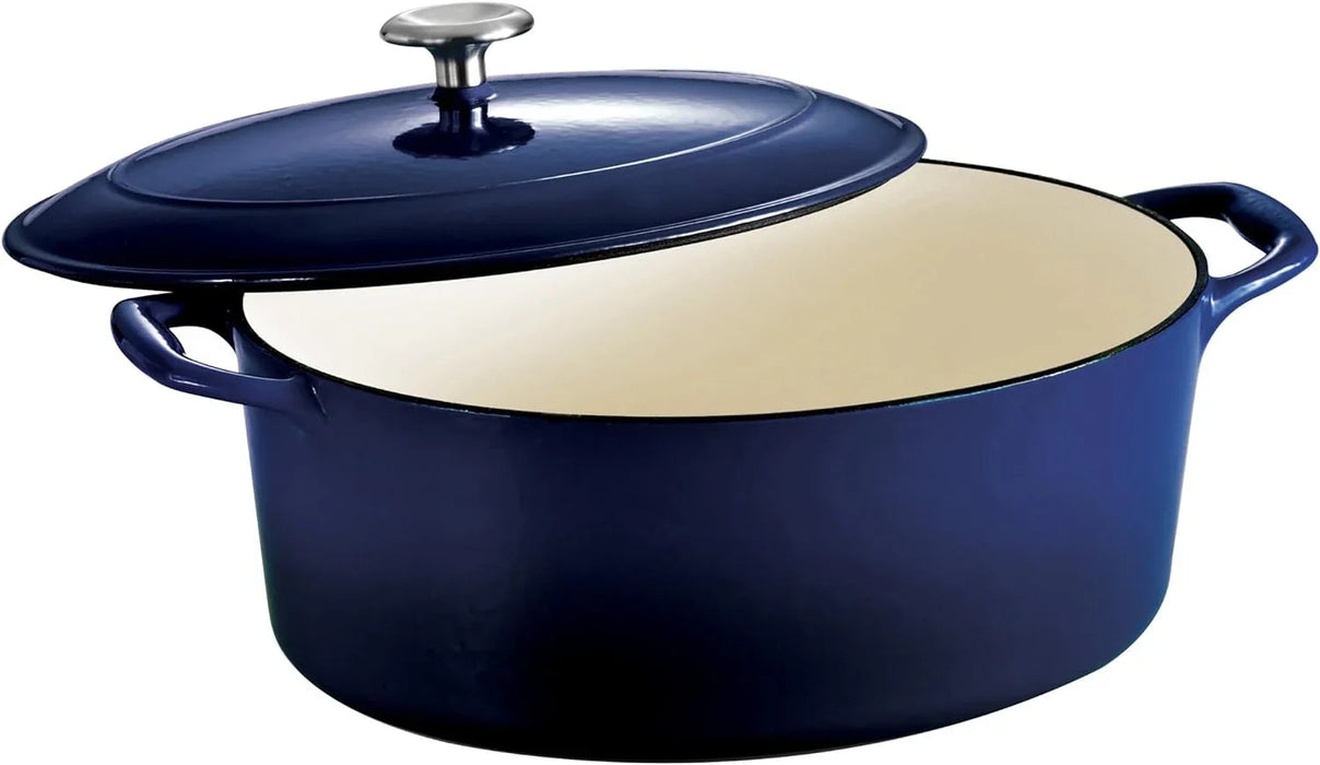 Tramontina Cast Iron Oval Dutch Oven Pot with Lid - ShopUSA - Kenya