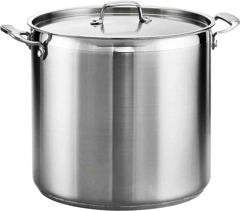Tramontina Stainless Steel Covered Stock Pot - ShopUSA - Kenya