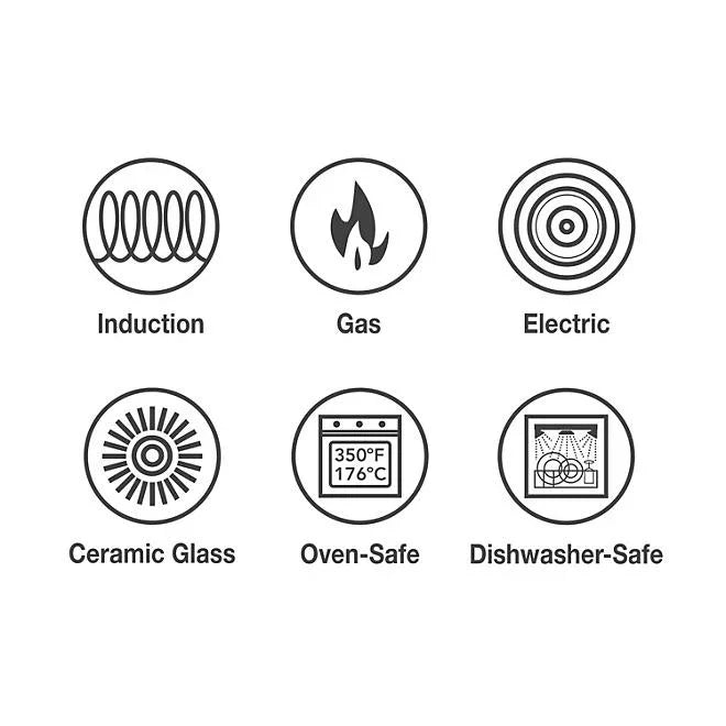 Tramontina Stainless Steel Covered Stock Pot - ShopUSA - Kenya