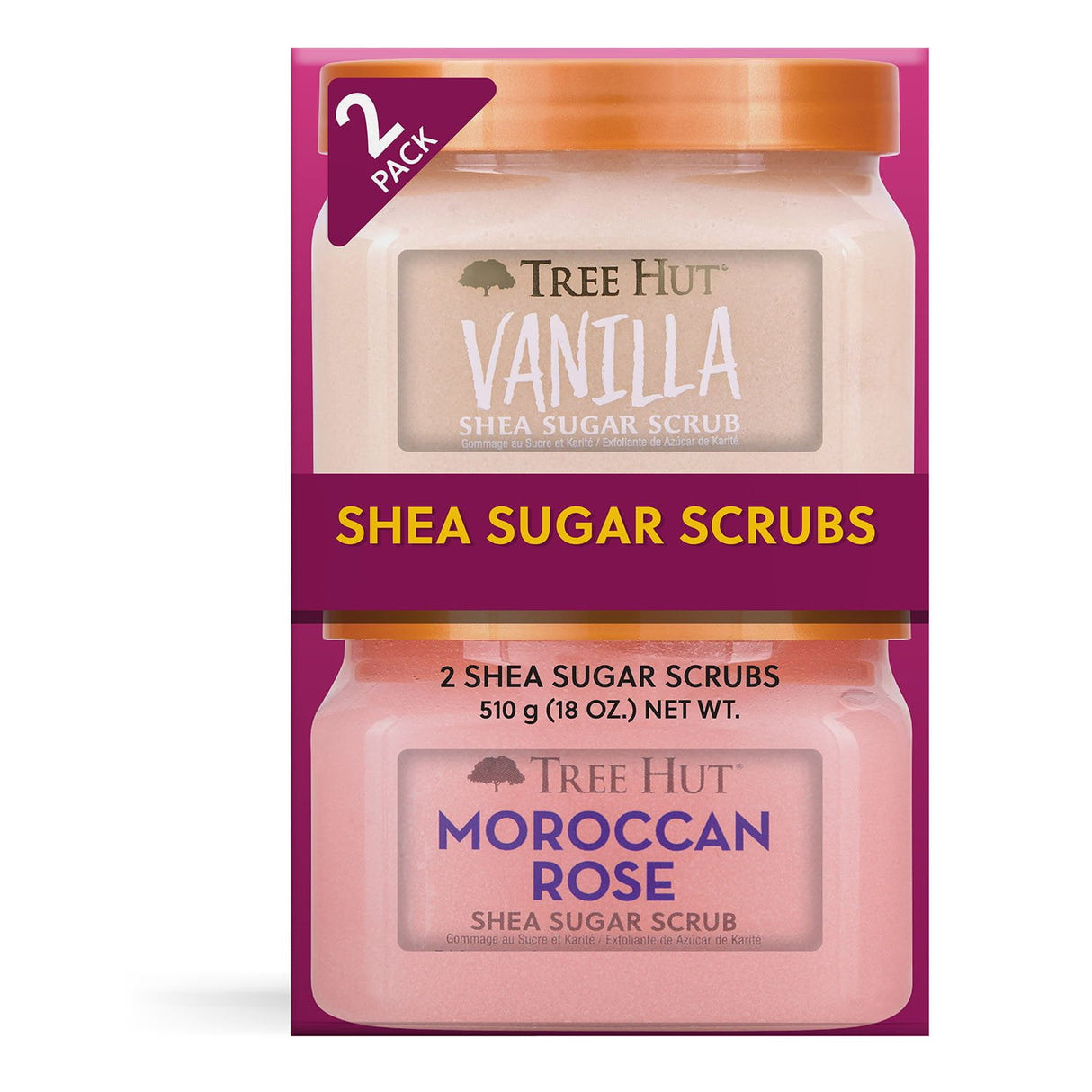 Tree Hut, Body Scrub Exfoliating & Hydrating with Essential Oils.