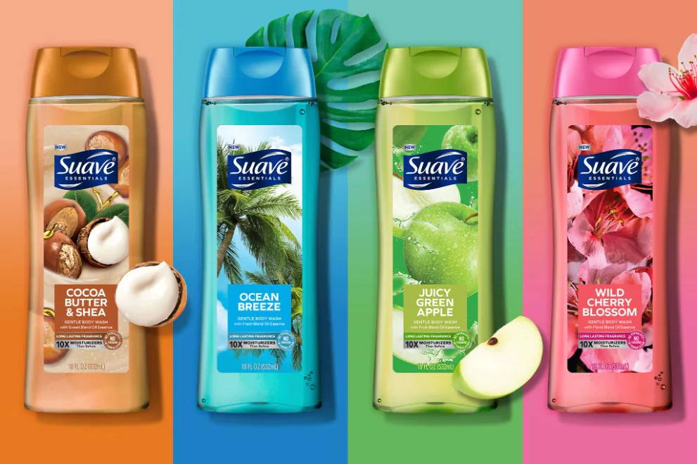 Suave 3 pack body wash