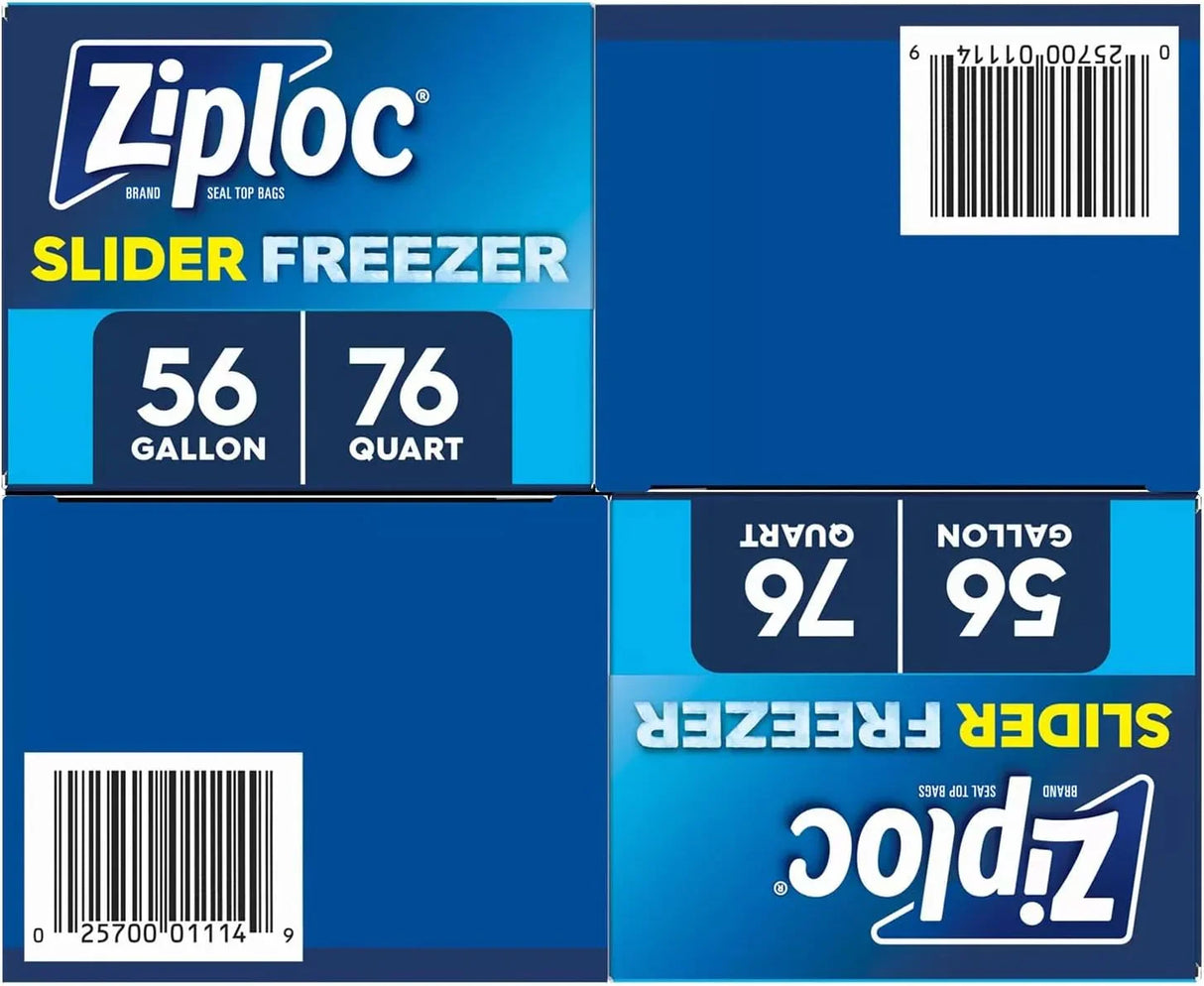 Ziploc Slider Freezer Bags Variety Pack - ShopUSA - Kenya