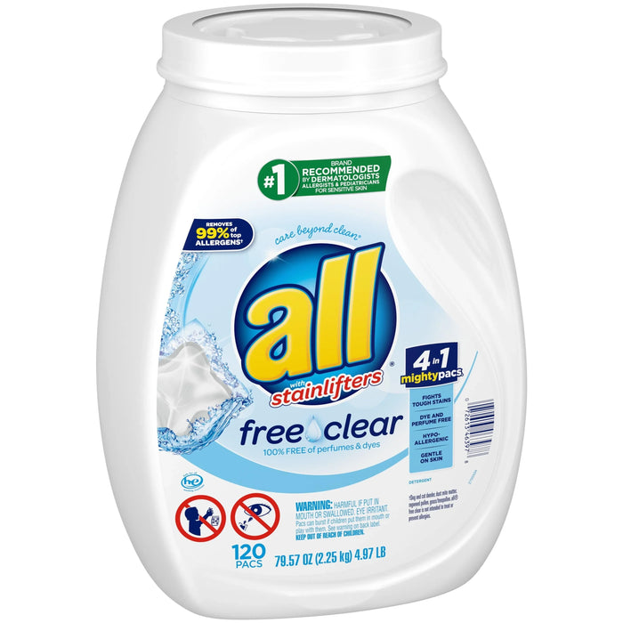 all Mighty Pacs Laundry Detergent for Babies, allergic and sensitive skin - ShopUSA - Kenya
