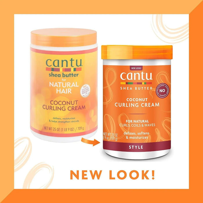 Cantu Shea Butter for Natural Hair Coconut Curling Cream, 709g - ShopUSA - Kenya