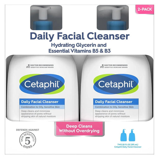 Cetaphil Daily Facial Cleanser (20 oz., 2 pk.) - ShopUSA - Kenya