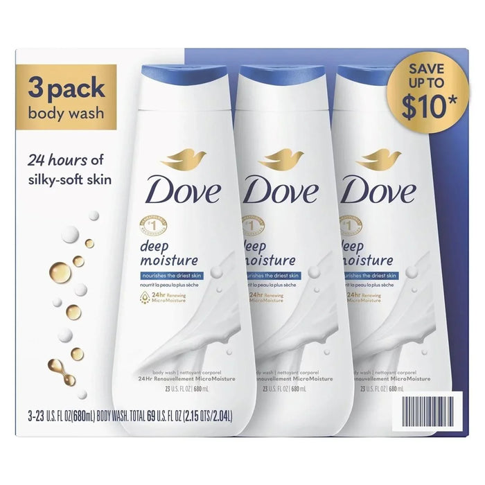 Dove Nourishing Body Wash, Deep Moisture (680ml) - ShopUSA - Kenya