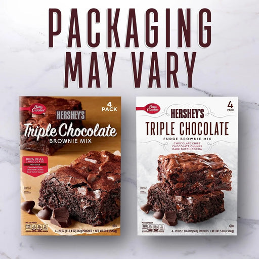 Hershey's Triple Chocolate Brownie Mix 569g, 2.26 Kg - ShopUSA - Kenya