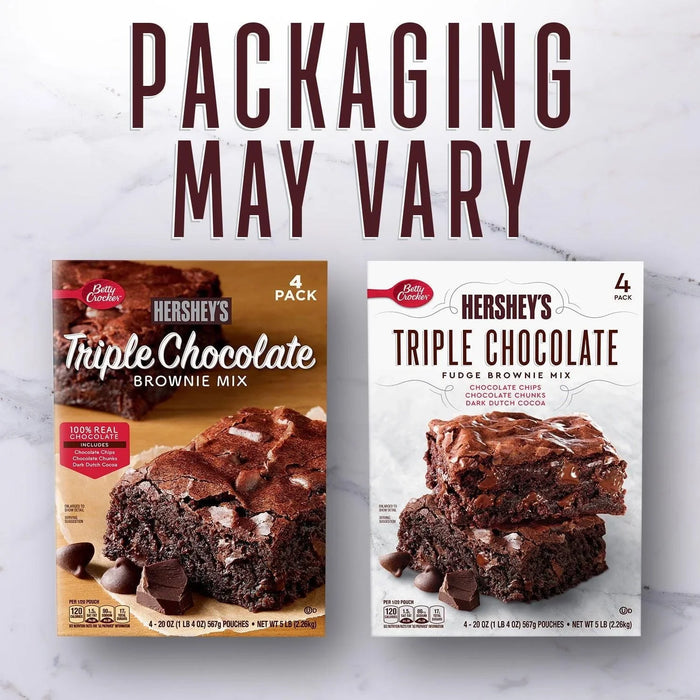Hershey's Triple Chocolate Brownie Mix 569g, 2.26 Kg - ShopUSA - Kenya