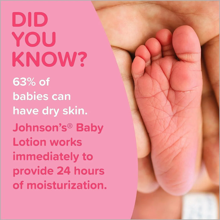 Johnson's Moisturizing Pink Baby Lotion with Coconut Oil, 1 L - ShopUSA - Kenya
