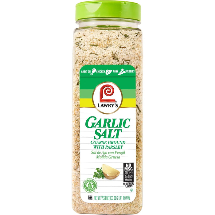 Lawry's, Coarse Ground Garlic Salt with Parsley, 935g - ShopUSA - Kenya