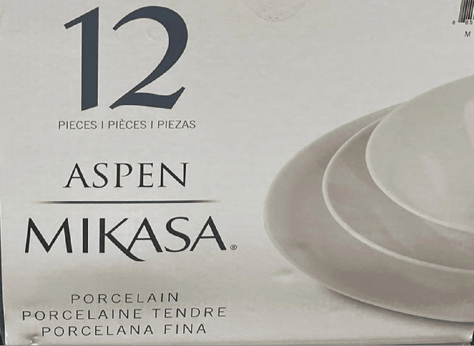Mikasa Aspen Porcelaine Dinnerware 12 piece. - ShopUSA - Kenya