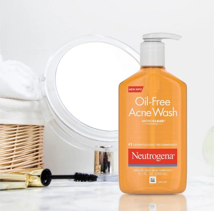 Neutrogena Oil-Free Acne Face Wash (269 mL, 2 pk.) - ShopUSA - Kenya