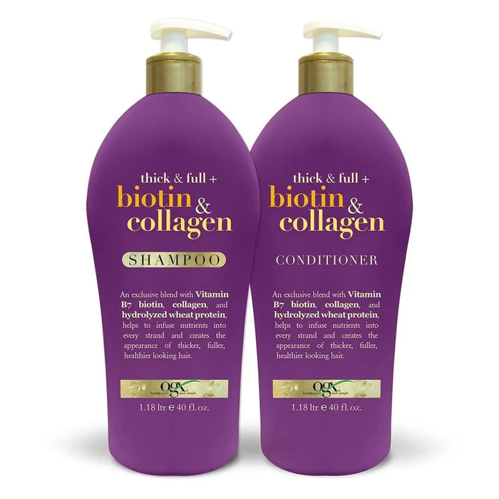 OGX Thick & Full Biotin Collagen Shampoo, 40 FL OZ - ShopUSA - Kenya