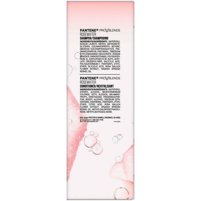 Pantene Pro-V Blends Rose Water Sulfate-Free Soothing Shampoo and Conditioner - ShopUSA - Kenya