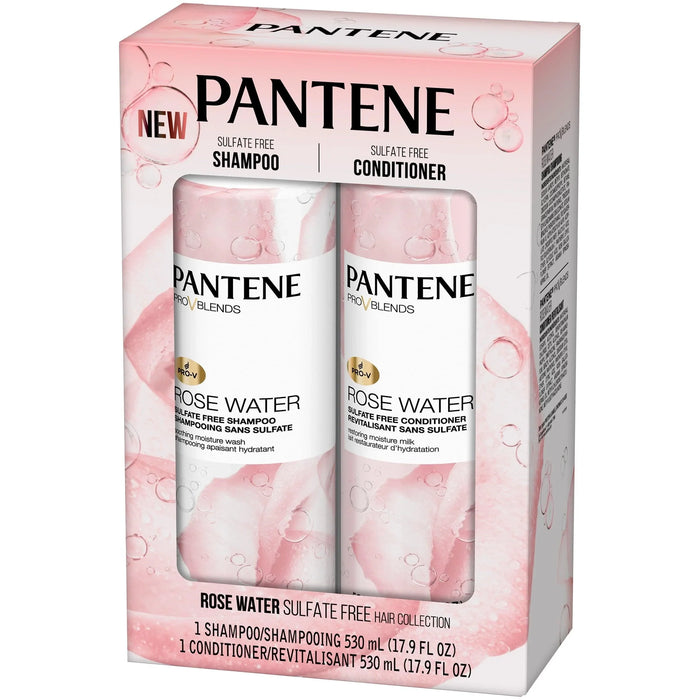 Pantene Pro-V Blends Rose Water Sulfate-Free Soothing Shampoo and Conditioner - ShopUSA - Kenya