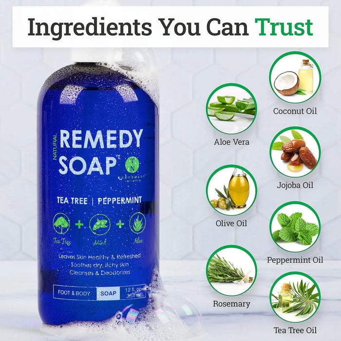 Truremedy Naturals Remedy Tea Tree Oil Body Wash - ShopUSA - Kenya