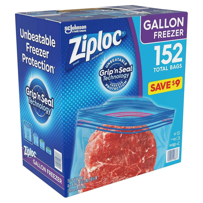 Ziploc Gallon Freezer Bags (152 ct.) - ShopUSA - Kenya