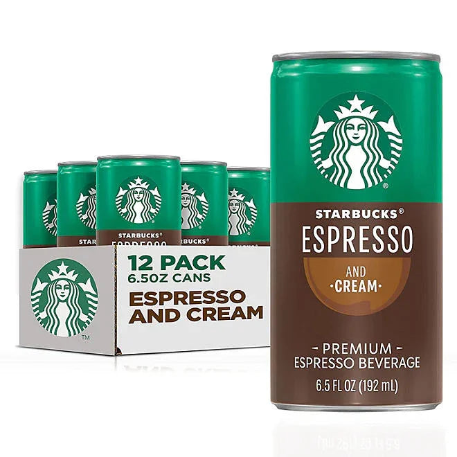 Starbucks Espresso and Cream coffee, 12 pk.