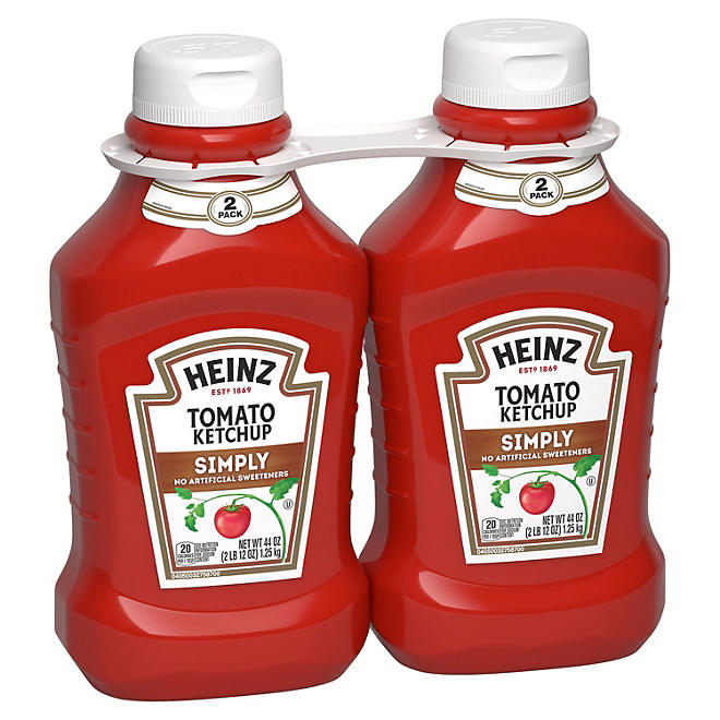 Heinz Simply Tomato Ketchup (2Pack)