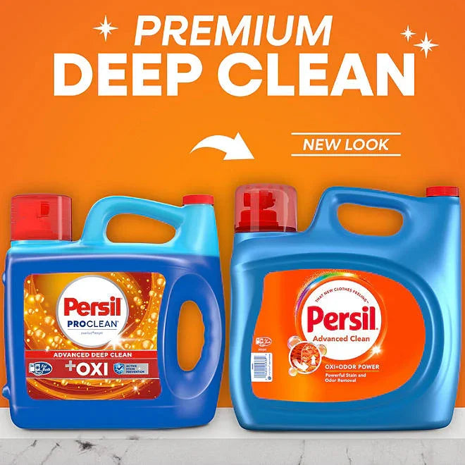 Persil ProClean Liquid Laundry Detergent, 112 Total Loads