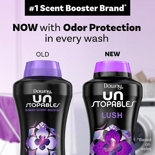 Downy Unstopables In-Wash Scent Booster Beads, Lush