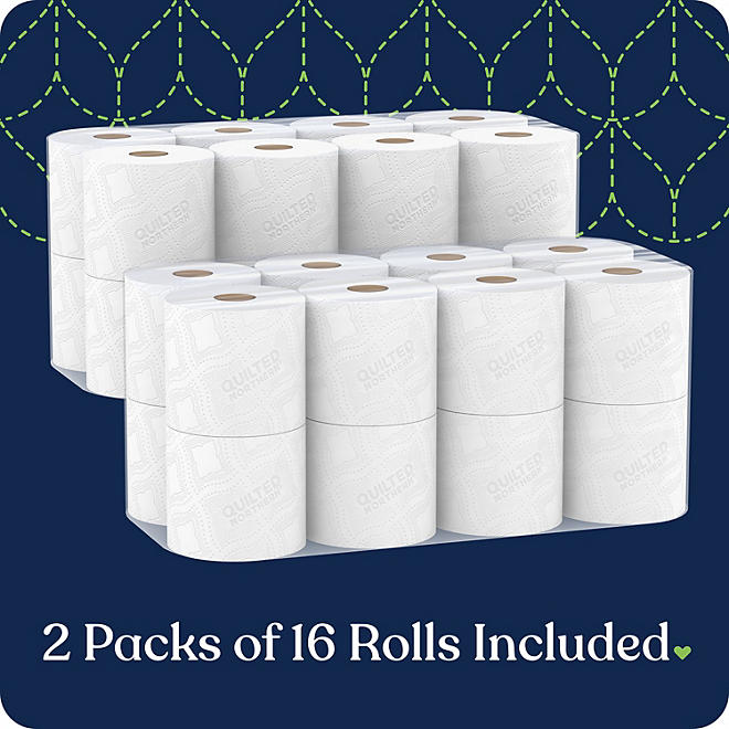 Quilted Northern Ultra Soft & Strong 2-Ply Toilet Paper.