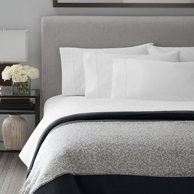 6 Piece 700 Thread Count Queen Size Bed Sheet Set