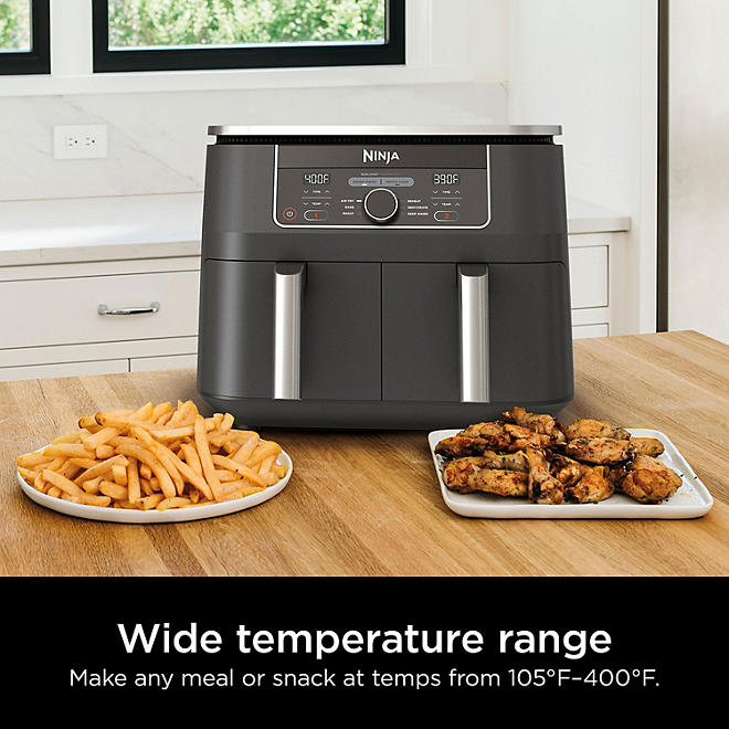Ninja Foodi 6-in-1 2-Basket Air Fryer with DualZone Technology,