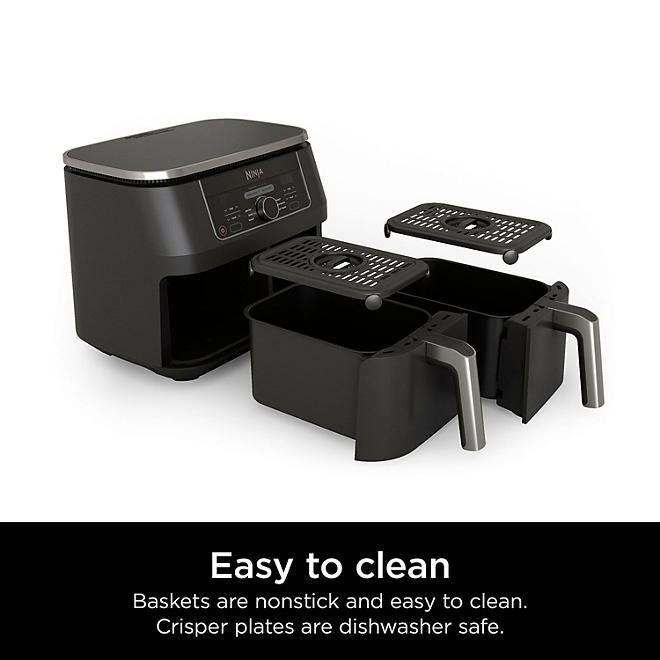 Ninja Foodi 6-in-1 2-Basket Air Fryer with DualZone Technology,