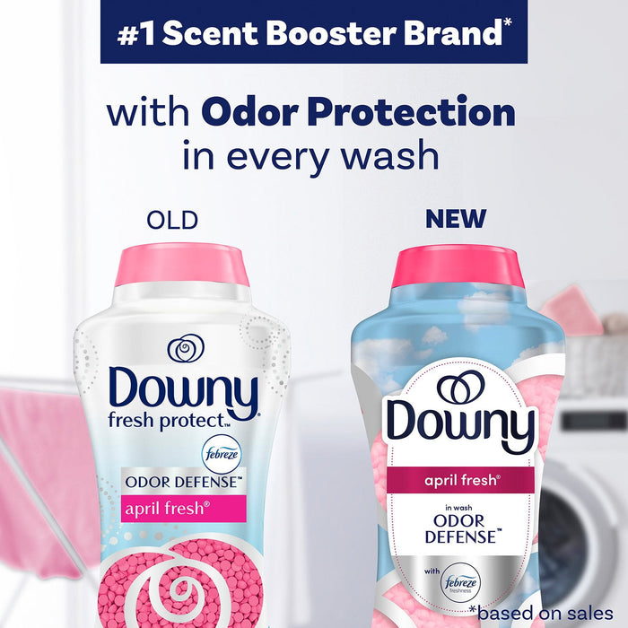 Downy Fresh Protect in-wash Scent Beads with Febreze Odor Defense