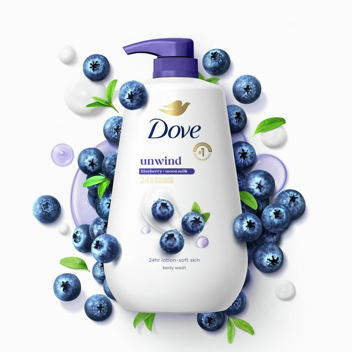 Dove Moisturizing Body  Wash 2 pack  (Assorted) (Wholesale)