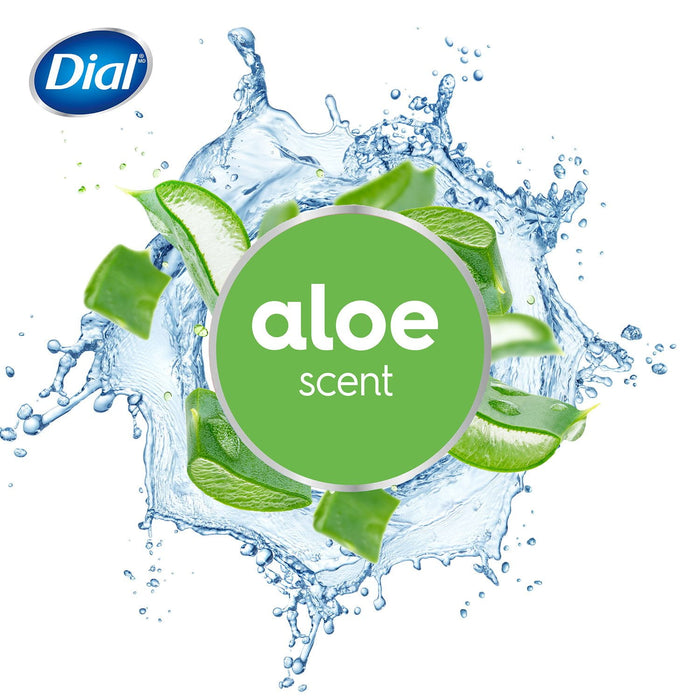 Dial Antibacterial Bar Soap, Aloe Scent, 16 bars