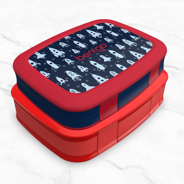 Bentgo Kids Prints Leak-Proof, Bento-Style Kids Lunch Box.