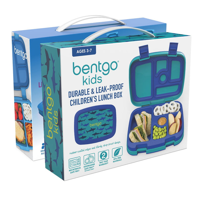 Bentgo Kids Prints Leak-Proof, Bento-Style Kids Lunch Box.
