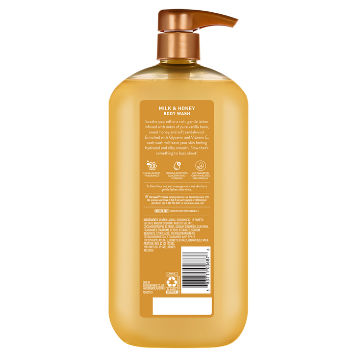 Suave Body Wash (Milk Honey)