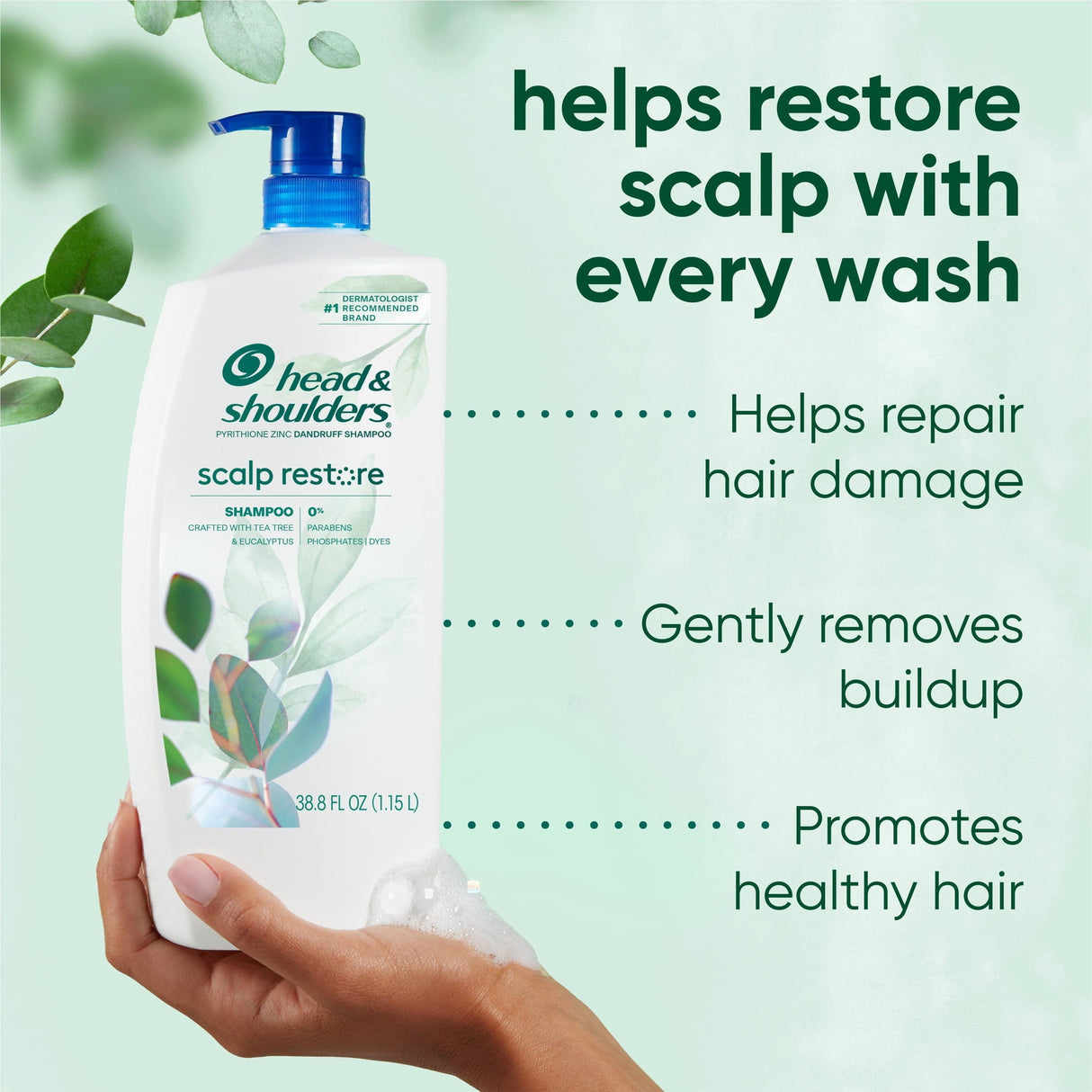 Head & Shoulders Anti-Dandruff Shampoo Scalp Restore