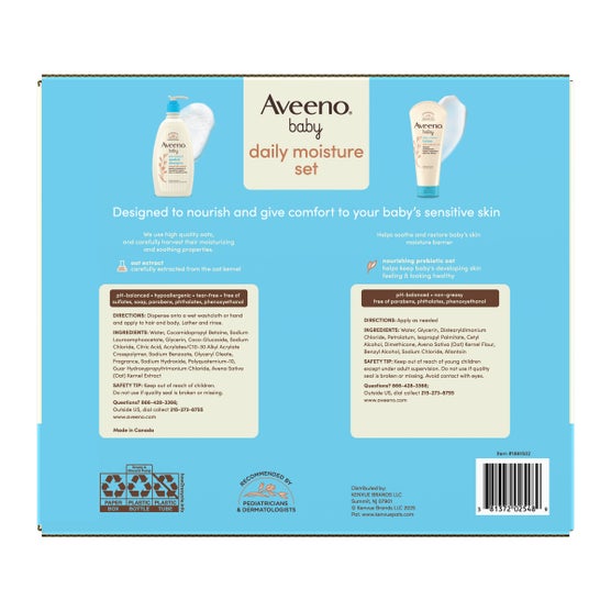 Aveeno Baby Daily Moisture Wash & Shampoo (3pk deal)