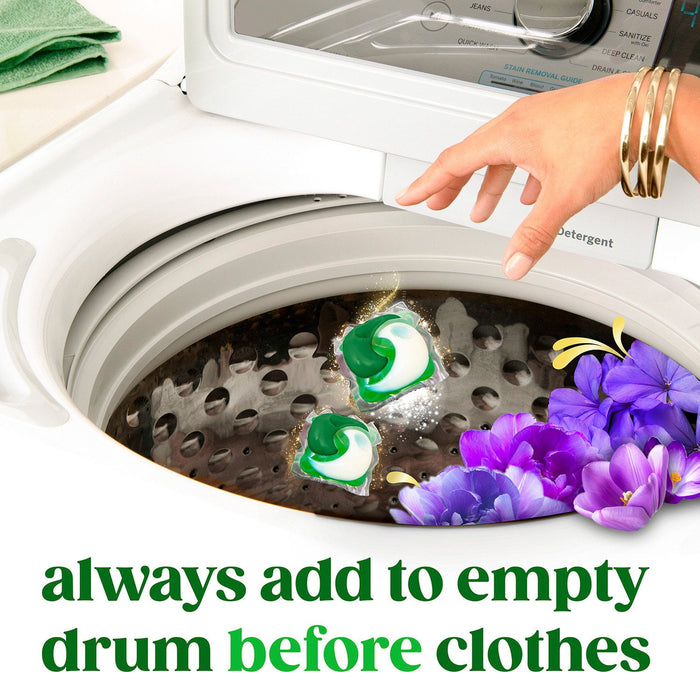 Gain Flings 4 in 1 Laundry Detergent Pacs, Moonlight Breeze, 152 ct.