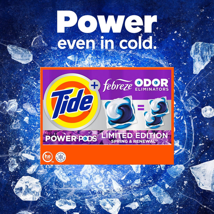 Tide Pods With Febreeze Odor Eliminator Detergent