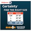 Walgreens Certainty Men's Underwear  (XXL,12 Count)