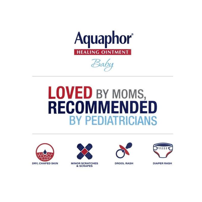 Aquaphor Advanced Therapy Baby Healing Ointment .