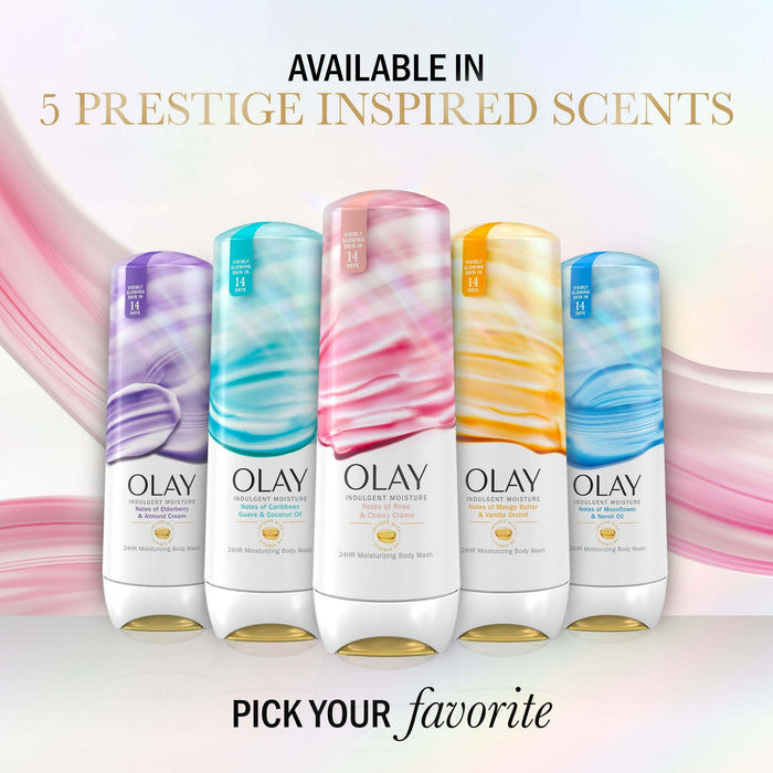 Olay Indulgent Moisture Body Wash Variety 3 Pack