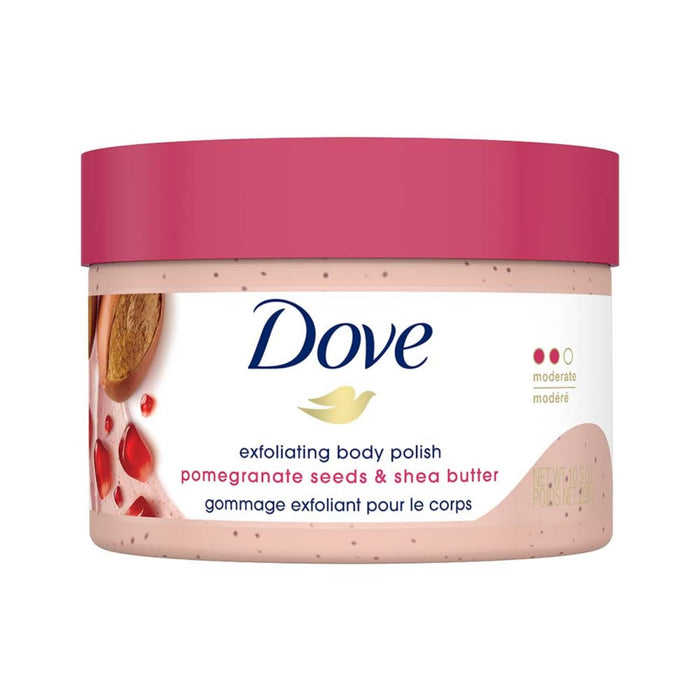 Dove Body Scrub Exfoliates and Deeply Nourishes for Smooth