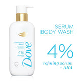 DOVE Exfoliate Away Serum Body Wash (2 pack)
