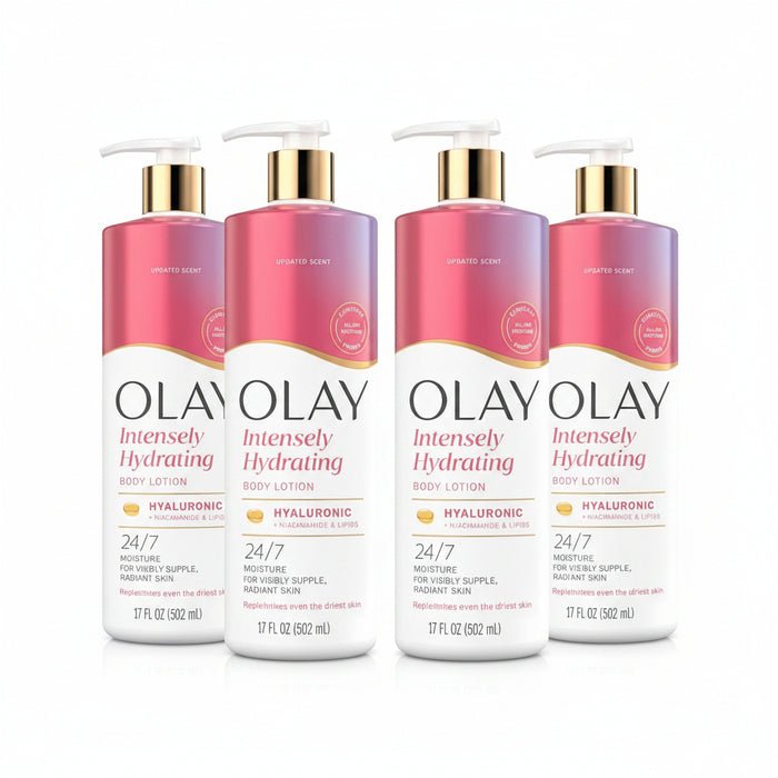 Olay hyaluronic body lotion (4pk)
